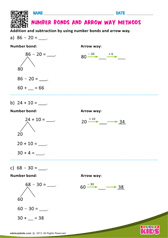 Arrow way and number bond method